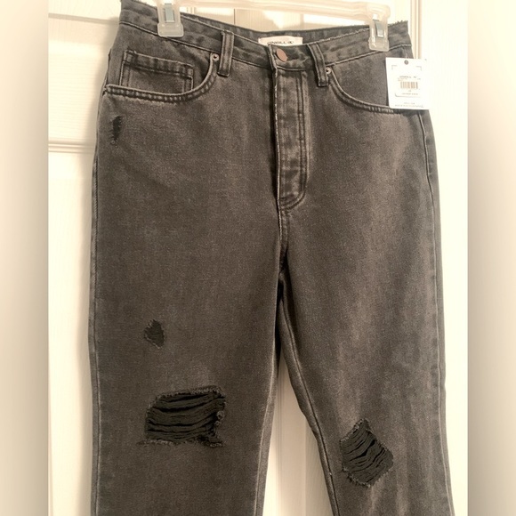 NWT O’Neill black distressed straight leg jeans. Size 28 - Picture 7 of 7